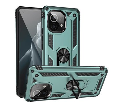 Зображення 2 Чохол BeCover Military для Xiaomi Mi 11 Lite/Mi 11 Lite 5G Dark Green - 706645