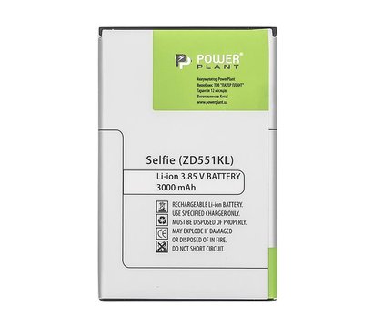 Изображение 2 Батарея PowerPlant ZD551KL для Asus ZenFone Selfie, 3000mAh - SM120079
