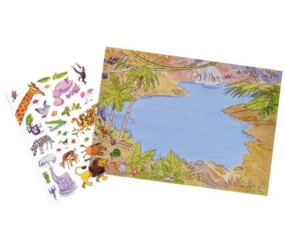 Изображение 2 Развивающий Scribble Down Дикие приключения SD/03