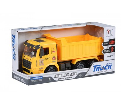 Зображення 3 Іграшкова техніка Same Toy Truck Самосвал желтый - 98-614Ut-1