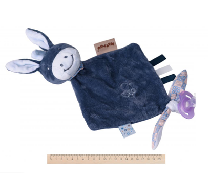 Зображення 4 М`яка іграшка Nattou ослик Алекс - 321136