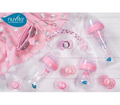 Зображення 4 бутылочка Nuvita NV6011 Mimic Collection 150мл Pink