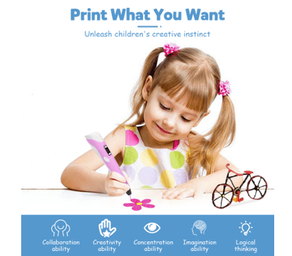 Зображення 2 3D ручка Dewang D V2 Pink