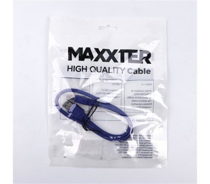 Зображення 2 Кабель Maxxter USB3.0 - USB3.0, 0.5м, Blue - U-AMAM3-0,5m