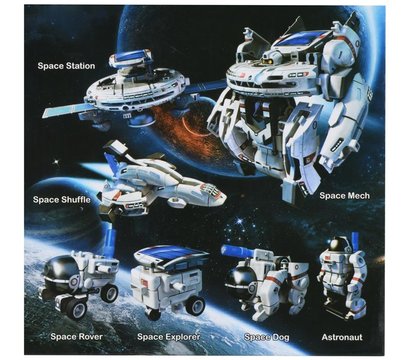 Зображення 5 Конструктор Same Toy Космический флот 7 в 1 на солненой батареи - 2117UT