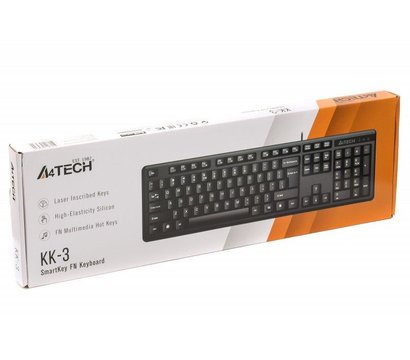 Изображение 5 Клавиатура A4Tech KK-3 USB Black
