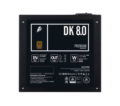 Зображення 6 Блок живлення 1stPlayer PS-800AX 800W 80 Plus Bronze