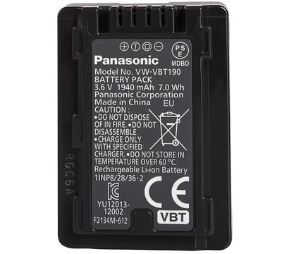 Зображення 4 Акумулятор PanasonicVW-VBT190E-K
