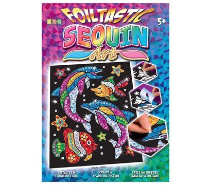 Изображение 2 Развивающий Sequin Art Foiltastic Дельфин - SA1312