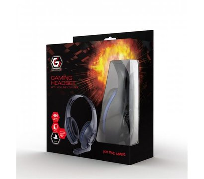 Зображення 3 Навушники Gembird GHS-05-B Black-Blue для ПК