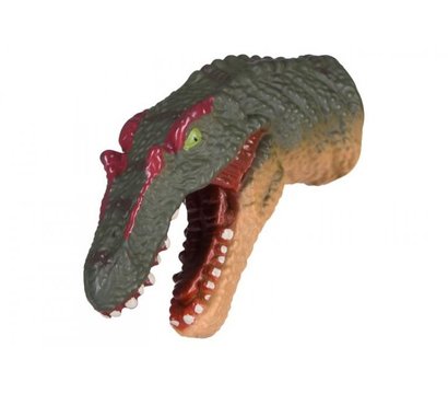 Изображение 3 Игровой набор Same Toy Пальчиковый театр 2 ед, Спинозавр и Трицератопс - X236Ut-4 для 3+