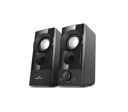 Зображення 4 Акустична система 2.0 REAL-EL S-90 Black – EL121100011