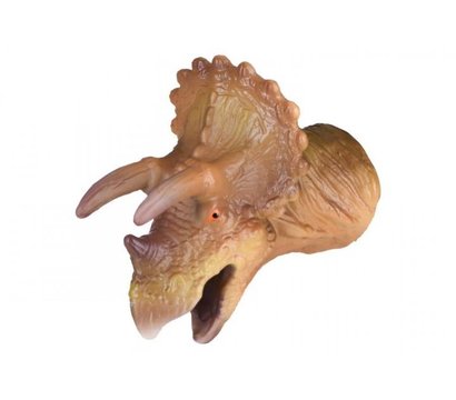 Изображение 4 Игровой набор Same Toy Пальчиковый театр 2 ед, Спинозавр и Трицератопс - X236Ut-4 для 3+