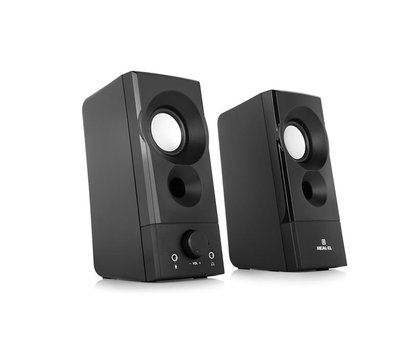 Зображення 5 Акустична система 2.0 REAL-EL S-90 Black – EL121100011