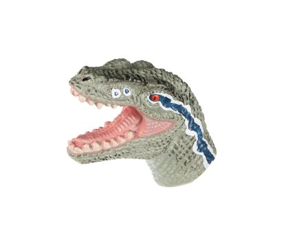 Изображение 2 Кукла для пальчикового театра Same Toy Пальчиковый театр 2 ед, Тиранозавр и Велоцираптор - X236Ut-1