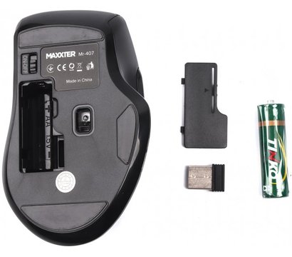 Изображение 4 Мышь Maxxter Mr-407 USB Black