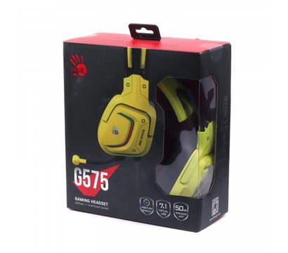 Зображення 5 Навушники A4Tech Bloody G575 Punk Yellow геймерські