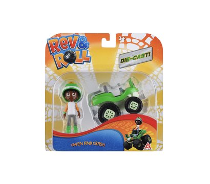 Изображение 7 Игровой набор Rev&Roll DieCast Owen & Crash - EU881041
