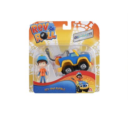 Изображение 7 Игровой набор Rev&Roll Die Cast Rev & Rumble - EU881011 для 3+