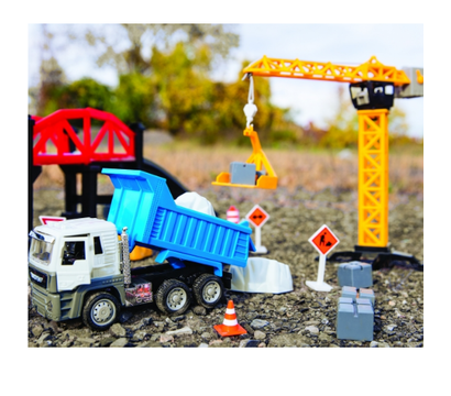 Зображення 5 Ігровий набір Driven Строительный кран 62 эл. - WH1022Z для