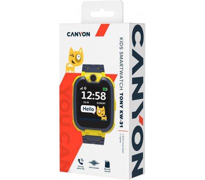 Изображение 5 Умные часы Canyon Tony CNE-KW31 Yellow с автономные