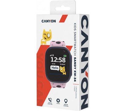 Изображение 6 Смарт-часы Canyon Sandy CNE-KW34 Pink нет