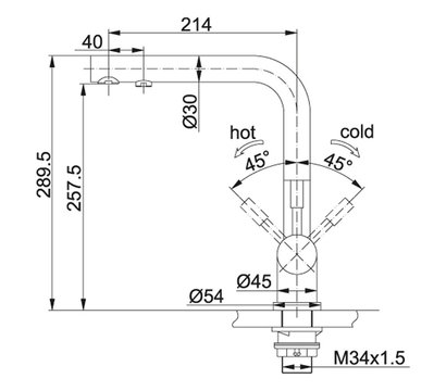 Изображение 2 Смеситель Franke Atlas Clear Water З, 120.0179.978