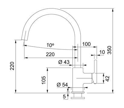 Зображення 2 Змішувач Franke Lina, 115.0626.022