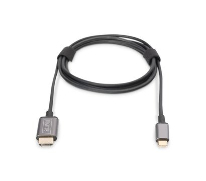 Изображение 2 Адаптер Digitus USB-C - HDMA UHD 4K, M/M, 1.8 m - DA-70821