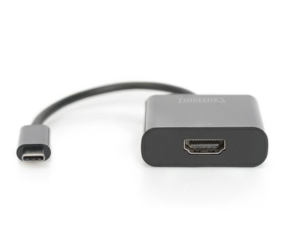 Зображення 3 Адаптер Digitus USB-C - HDMA UHD 4K, M/F, 0.15 m - DA-70852
