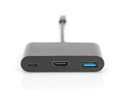 Зображення 4 Адаптер Digitus USB-C - HDMA, 2xUSB - DA-70855