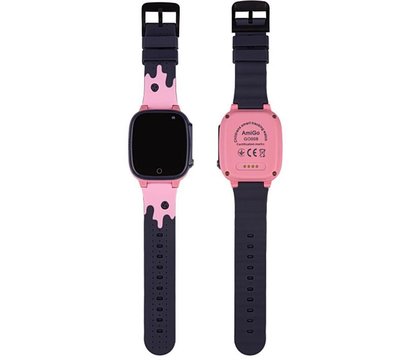 Изображение 4 Смарт-часы AmiGo GO008 Milky GPS WiFi Pink