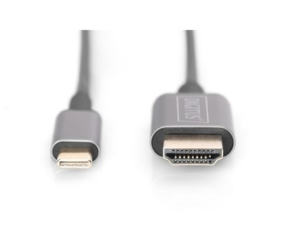 Изображение 5 Адаптер Digitus USB-C - HDMA UHD 4K, M/M, 1.8 m - DA-70821