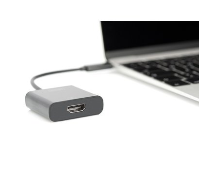 Зображення 6 Адаптер Digitus USB-C - HDMA UHD 4K, M/F, 0.15 m - DA-70852