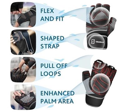 Изображение 2 Для фитнеса Tavialo L Black-Gray - 189201008