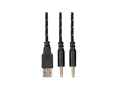 Зображення 8 Навушники 2E 2E-HG340YW RGB 3.5mm Yellow