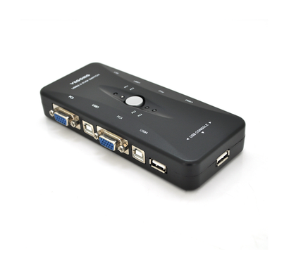 Зображення 2 KVM-перемикач Veggieg YT-KVM K401 Grey