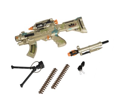 Изображение 11 Игрушечное оружие Same Toy Burning Spin3 Автомат - DF-13218BU