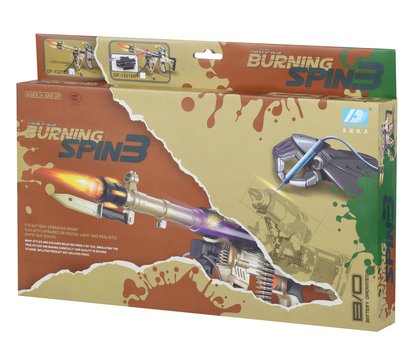 Изображение 12 Игрушечное оружие Same Toy Burning Spin3 Автомат - DF-13218BU