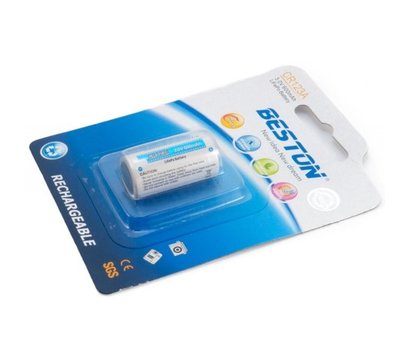Зображення 3 Акумулятор Beston Lithium CR123A/16340 600mAh BL 1шт