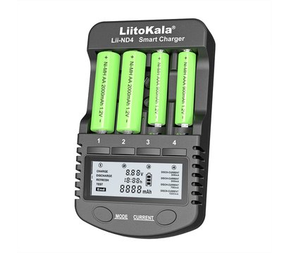 Зображення 2 Зарядка  Liitokala Lii-ND4 1.2V / 9V