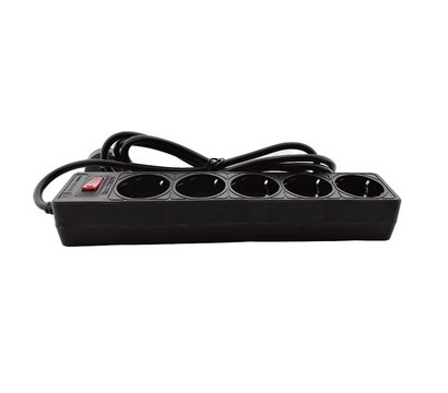 Зображення 4 Мережевий фільтр ElectroHouse EH-NFB-5.5, 5 м Black, Довжина шнура: 5 м