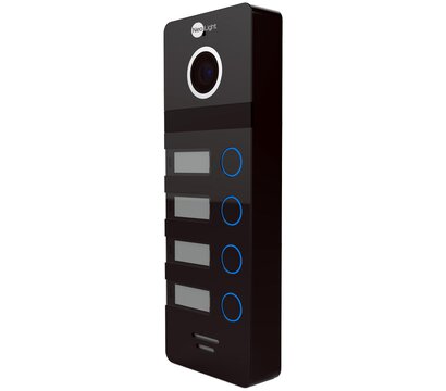 Зображення 3 Панель виклику домофона NeoLight MEGA/4 FHD Black, Колір корпусу: чорний