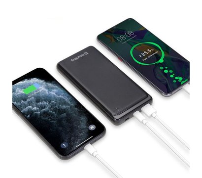 Зображення 9 Батарея мобільна ColorWay Slim 10000mAh Black — CW-PB100LPG3BK-PD