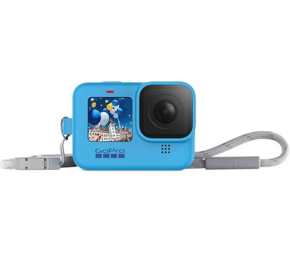 Изображение 2 Чехол для регистраторов GoPro Sleeve&Lanyard Blue для HERO9 — ADSST-003