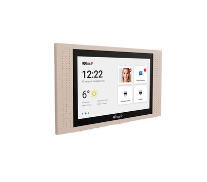 Изображение 3 IP домофон BAS-IP AT-07L Gold сенсорные кнопки, Цвет корпуса: золотой