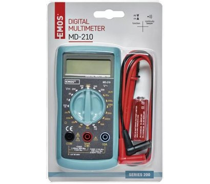 Зображення 3 Мультиметр цифровий Emos M0391
