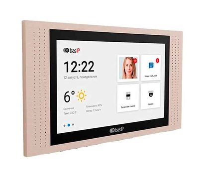 Зображення 4 IP домофон Bas-IP AT-10 Gold 10 дюймів, Колір корпусу: золотистий