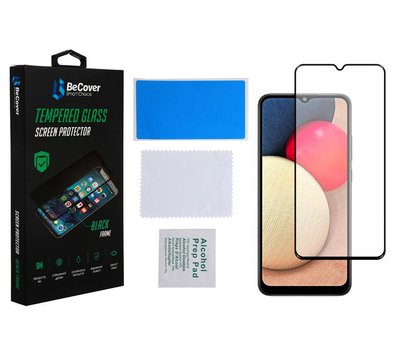 Зображення 3 Захисне скло BeCover для Samsung Galaxy A03s SM-A037 Black - 706776