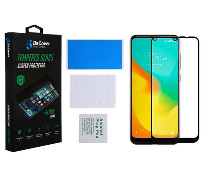 Зображення 3 Захисне скло BeCover для ZTE Blade A51/A71 Black - 706670